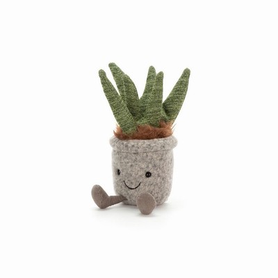 Jellycat Silly Succulent Aloe New Zealand | KQXSD3506